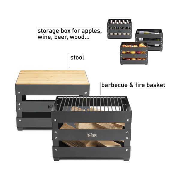  Crate Bålfad