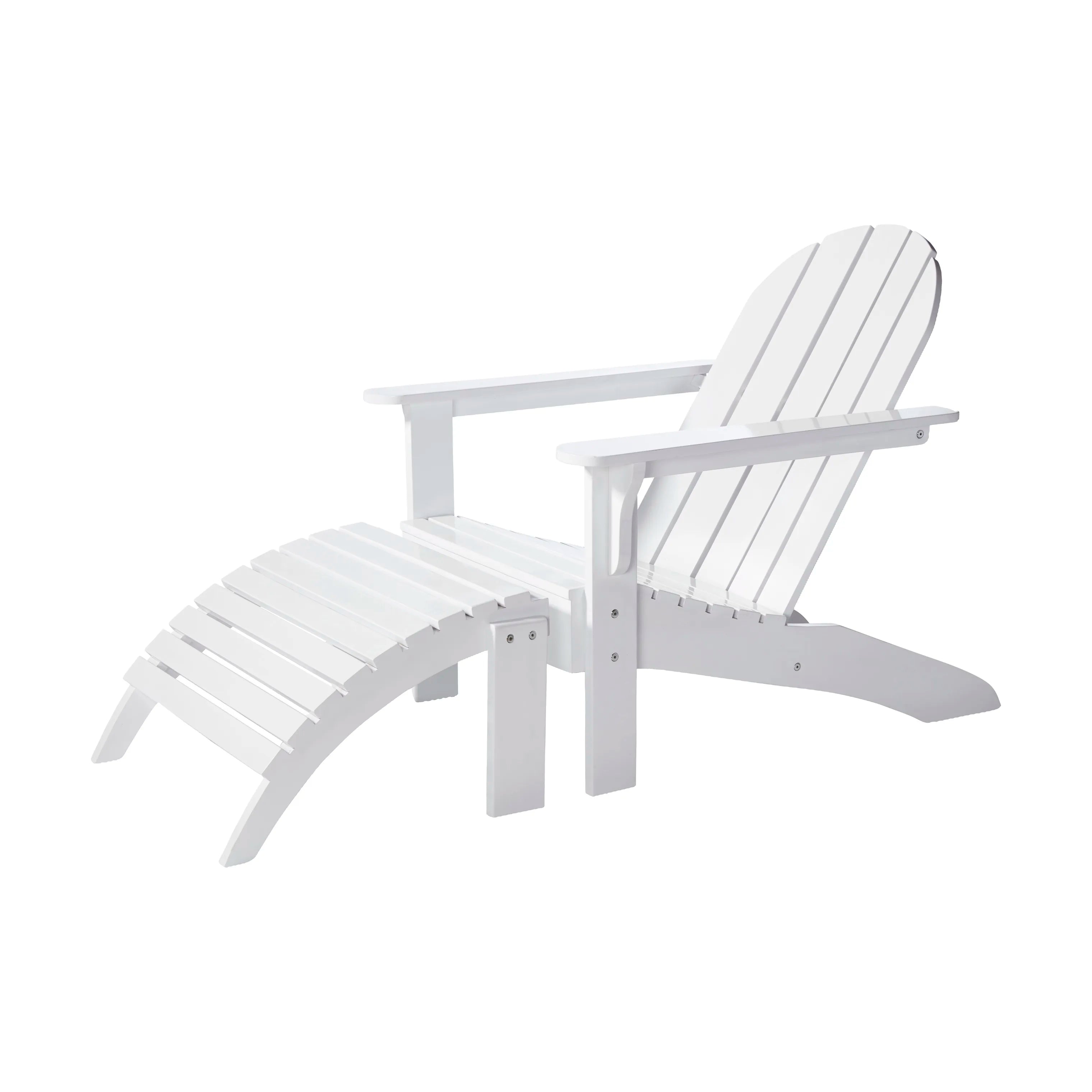  Adirondack Loungestol M. Fodskammel