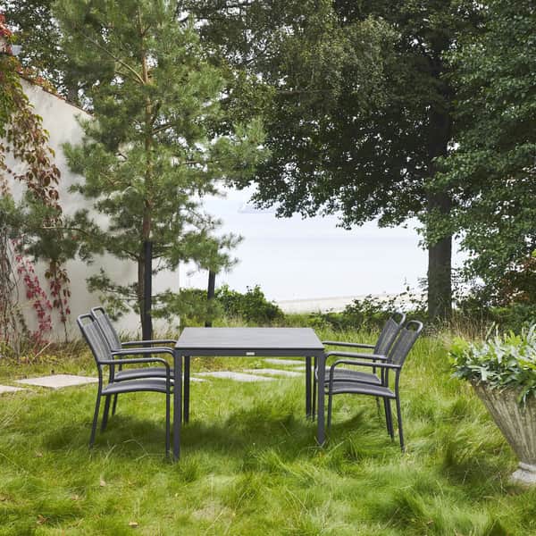  Elba Verona Havemøbelsæt - 1 Bord Og 4 Stole