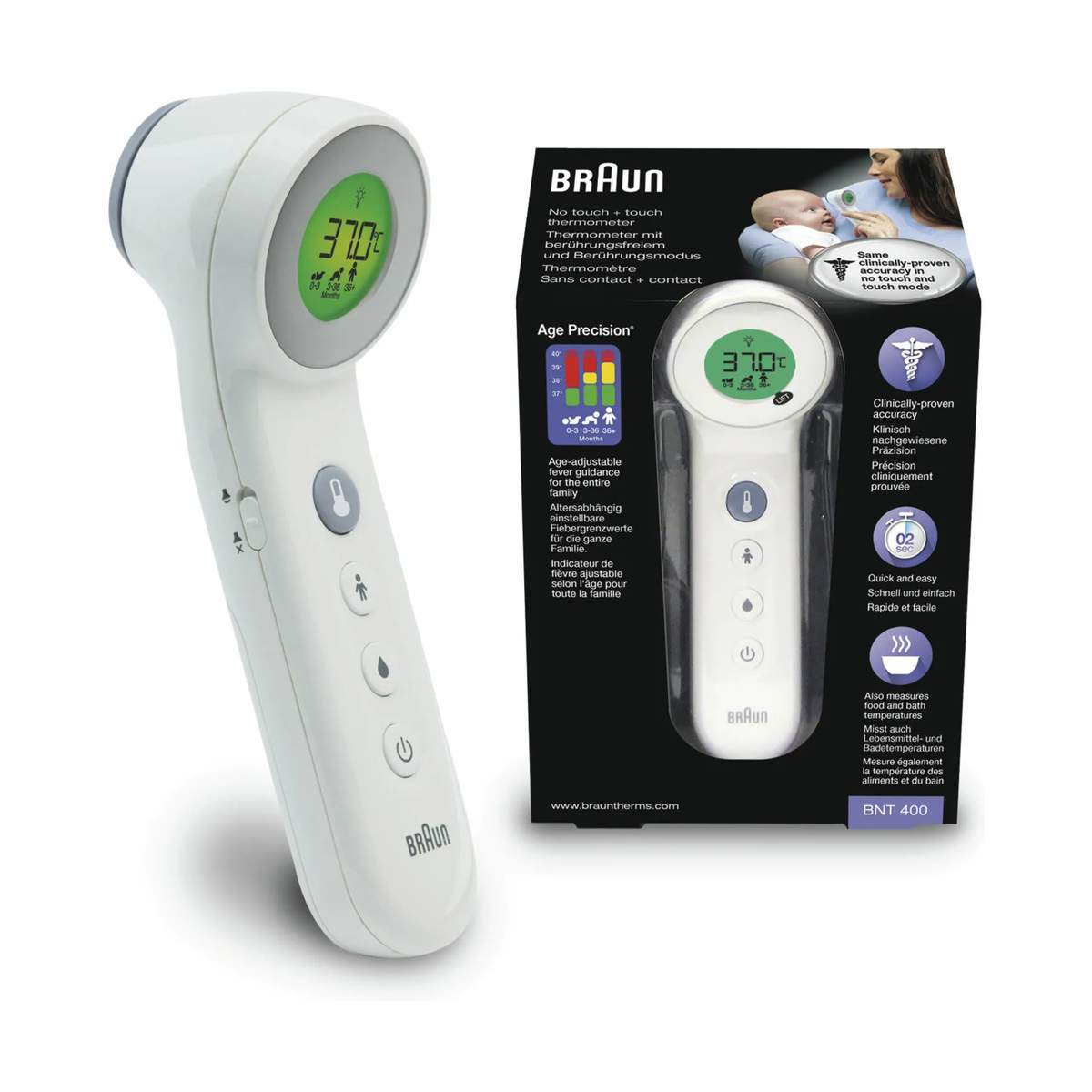 Braun No Touch Termometer BNT400EE