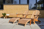  Adirondack Loungestol M. Fodskammel