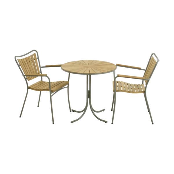  Marguerit Cafésæt - 1 Bord Og 2 Stole