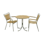  Marguerit Cafésæt - 1 Bord Og 2 Stole