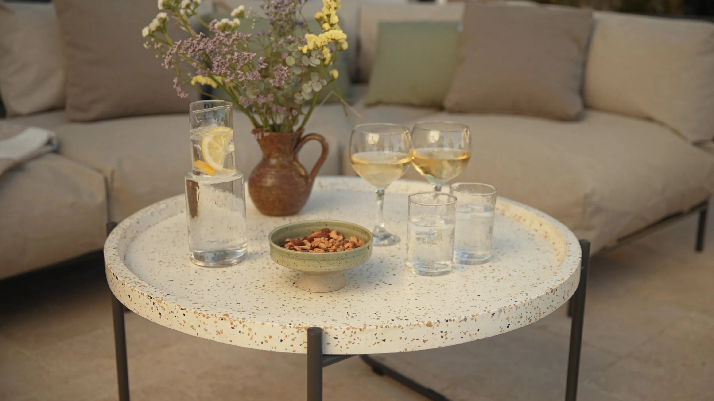  Terrazzo Loungebord